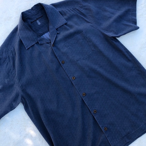 Tommy Bahama Other - Tommy Bahama Mens 100% Silk Button Down Shirt sz M